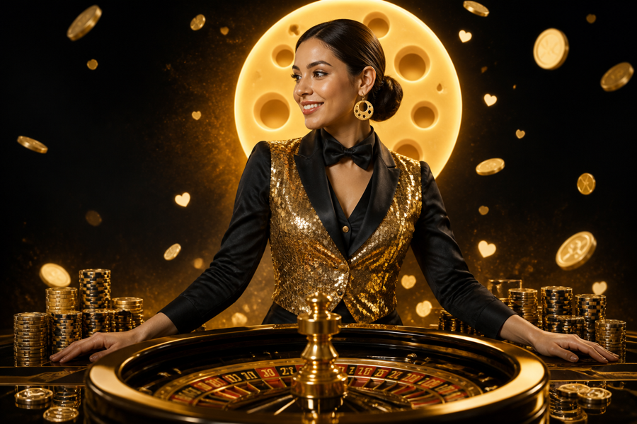Kaasino live dealer roulette table environment