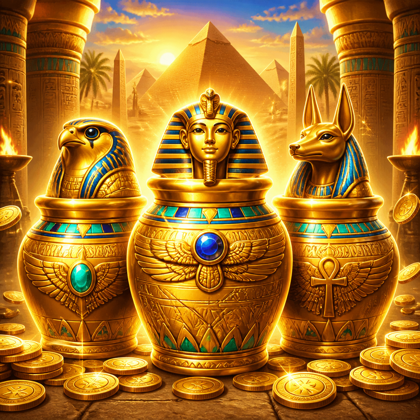 3 Luxor Pots: Hold and Win